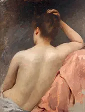Bust Model Study By Emile Friant