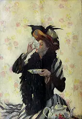 A Cup of Tea By Lilian Westcott Hale