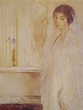 Agnes Doggett as a Bride By Lilian Westcott Hale