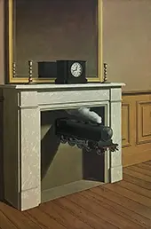 Time Transfixed By Rene Magritte