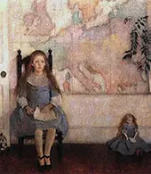 Nancy and the Map of Europe 1919 By Lilian Westcott Hale