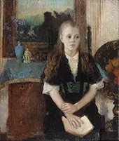 When She was a Little Girl c1918 By Lilian Westcott Hale