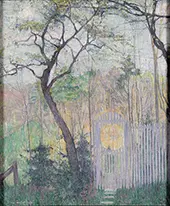 An Old Cherry Tree By Lilian Westcott Hale