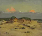 Moonrise on Tentsmuir 1923 By Alec Grieve