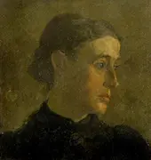 Mrs Davidson Mother of the Artist George Dutch Davidson 1902 By Alec Grieve