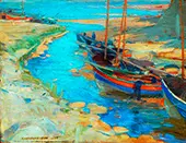 Low Tide on the Beck By Harrington Mann