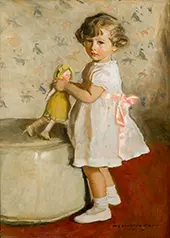 Portrait of Christine By Harrington Mann