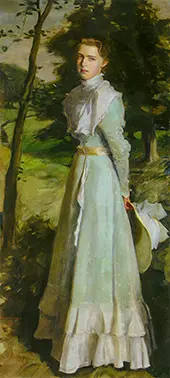 Portrait of Miss Mary Nairn By Harrington Mann