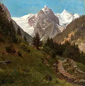 The Wetterhorn 1835 By Thomas Fearnley