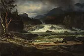 The Labro Falls at Kongsberg By Thomas Fearnley