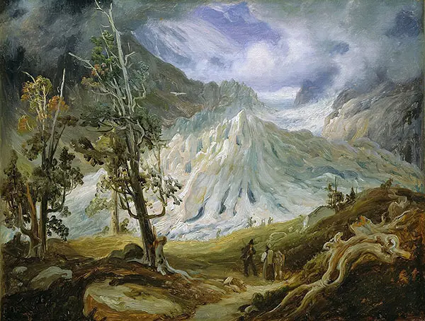 The Grindelwaldgletscher By Thomas Fearnley