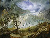 The Grindelwaldgletscher By Thomas Fearnley