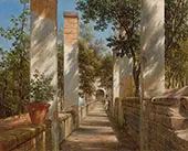 Pergola with Oranges c1834 By Thomas Fearnley