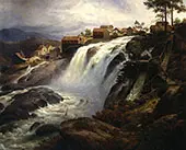 Haugfoss By Thomas Fearnley
