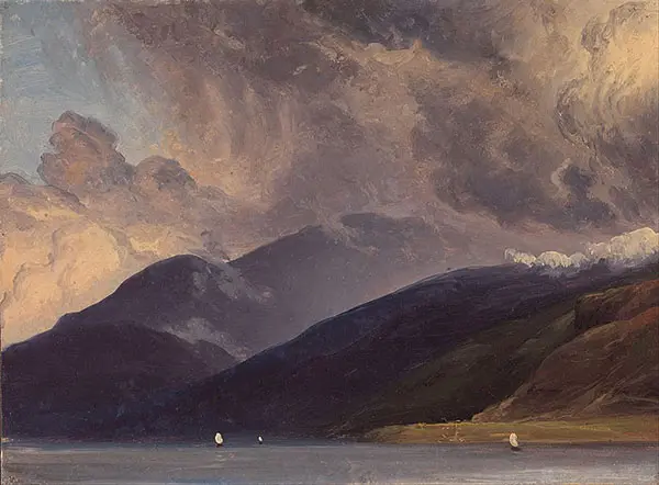 From Balestrand at the Sognefjord By Thomas Fearnley