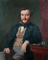 Portrait of a Gentleman By Seymour Joseph Guy