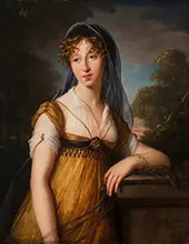 Portrait of a Woman 1803 By Elisabeth Vigee Le Brun