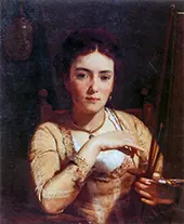 Now I'm Ready for your Portrait By Seymour Joseph Guy