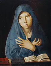 Virgin Annunciate 1473 By Antonello da Messina
