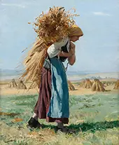 In the Fields 1887 By Julien Dupre