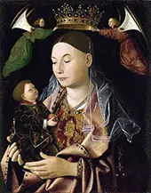 Madonna Salting By Antonello da Messina
