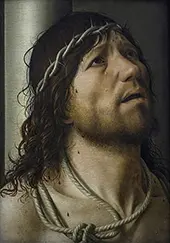 Christ at the Column By Antonello da Messina