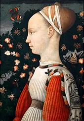 A Princess of Este 1435 By Antonello da Messina