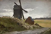 Windmill at Nauroy By Julien Dupre