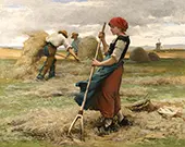 The Harvest 1885 By Julien Dupre