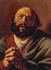 Der Reuige Petrus By Jan Lievens