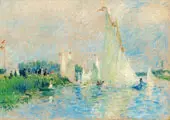 Regatta Argenteuil 1874 By Pierre Auguste Renoir