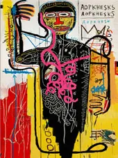 Medici 82 By Jean Michel Basquiat