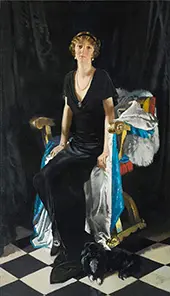 Idina Wallace 1915 By William Orpen