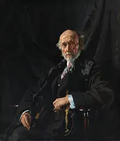 Portrait of Dr. E.J. Dillon By William Orpen