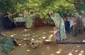 Summer Afternoon 1892 By Carl von Marr