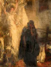 Annunciation By Carl von Marr