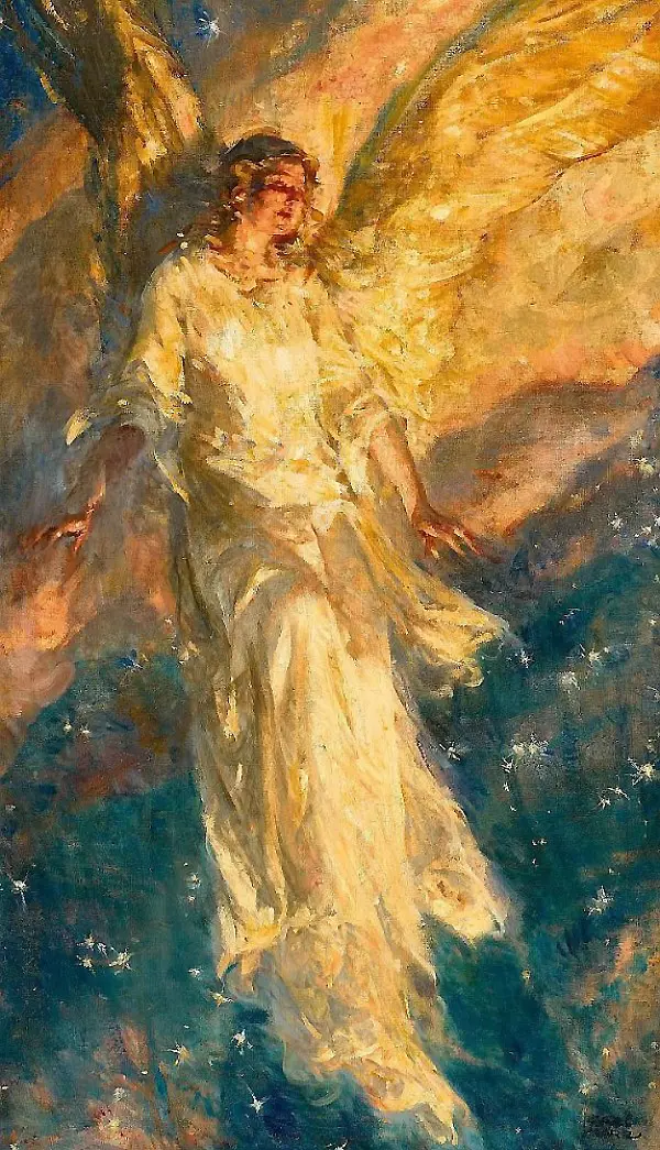 Angel By Carl von Marr