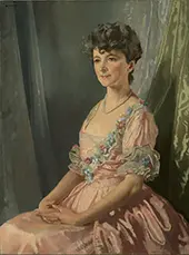 Portrait of Francine Clark 1921 By William Orpen