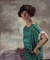 Portrait of Gertrude Sanford By William Orpen