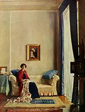The Countess of Crawford and Balcarres By William Orpen