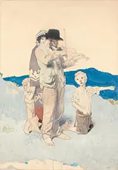 The Fiddler By William Orpen