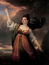 Miriam the Prophetess By Washington Allston