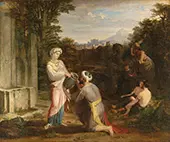 Rebecca at the Well By Washington Allston