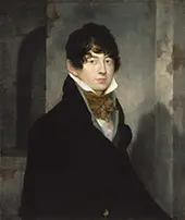 Self Portrait 1805 By Washington Allston