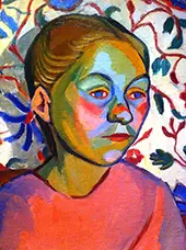 Finnish Woman 1908 By Sonia Delaunay
