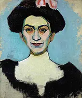 Portrait of Madame Minsky By Sonia Delaunay