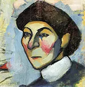 Portrait of Philomene By Sonia Delaunay
