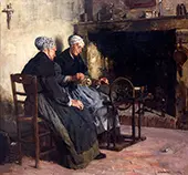 The Weavers 1855 By Walter Gay