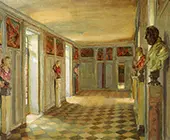 Galerie des Bustes Chaeau du Reveillon By Walter Gay