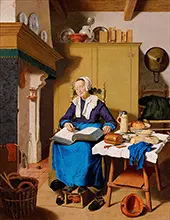 Old Woman By Jean-Etienne Liotard